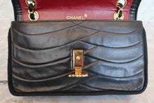 将图片加载到图库查看器，CHANEL/香奈儿 经典双C 链条包 羊皮 Black/Gold hadware(黑色/金色金属) 肩背包 700100183
