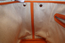 將圖片載入圖庫檢視器 HERMES／エルメス ガーデンパーティPM ネゴンダ オレンジ □N刻印 トートバッグ 700090113
