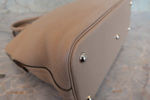 HERMES／エルメス ボリード31 トリヨンクレマンス トゥルティエールグレー □M刻印 ショルダーバッグ 700080087