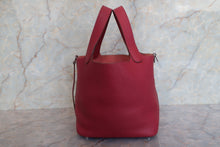 画像をギャラリービューアに読み込む, HERMES／エルメス ピコタンロックＰＭ トリヨンクレマンス ルビー □R刻印 ハンドバッグ 800010059
