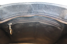 Load image into Gallery viewer, CHANEL Medallion Tote Caviar skin Black/Gold hadware Tote bag 800080130
