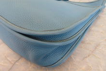 Load image into Gallery viewer, HERMES  EVELYNE 2GM Clemence leather Blue jean □H Engraving Shoulder bag 700060172

