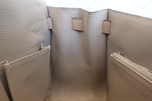 HERMES／エルメス ジプシエール28 トリヨンクレマンス トゥルティエールグレー □P刻印 ショルダーバッグ 600120246