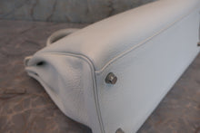 将图片加载到图库查看器，HERMES KELLY 35 Clemence leather White □O刻印 Shoulder bag 600080126
