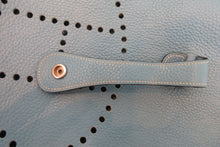 Load image into Gallery viewer, HERMES  EVELYNE 2GM Clemence leather Blue jean □H Engraving Shoulder bag 700060172

