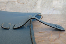 Load image into Gallery viewer, HERMES  EVELYNE 2GM Clemence leather Blue jean □H Engraving Shoulder bag 700060172
