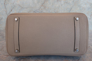 HERMES／エルメス バーキン35 トゴ トゥルティエールグレー □M刻印 ハンドバッグ 700070013