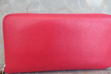 将图片加载到图库查看器，HERMES Azapp Long Silkin Epsom leather/Silk Rose extreme A刻印 Wallet 600060129
