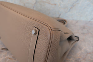 HERMES／エルメス バーキン35 トゴ トゥルティエールグレー □M刻印 ハンドバッグ 700070013
