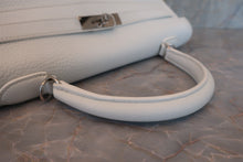 将图片加载到图库查看器，HERMES KELLY 35 Clemence leather White □O刻印 Shoulder bag 600080126
