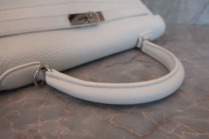 HERMES KELLY 35 Clemence leather White □O刻印 Shoulder bag 600080126