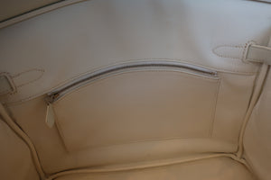 HERMES／エルメス バーキン35 トリヨンクレマンス ホワイト □R刻印 ハンドバッグ 700050002