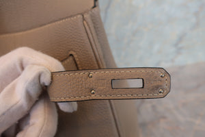 HERMES／エルメス バーキン35 トゴ トゥルティエールグレー □M刻印 ハンドバッグ 700070013