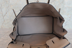 HERMES／エルメス バーキン35 トゴ トゥルティエールグレー □M刻印 ハンドバッグ 700070013