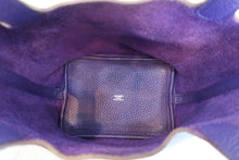 将图片加载到图库查看器，HERMES PICOTIN LOCK PM Clemence leather Ultra Violet Hand bag 600090083
