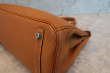 將圖片載入圖庫檢視器 HERMES／エルメス バーキン30 トゴ ゴールド □K刻印 ハンドバッグ 700090082
