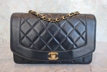 画像をギャラリービューアに読み込む, CHANEL/シャネル ダイアナマトラッセチェーンショルダーバッグ ラムスキン ブラック/ゴールド金具 ショルダーバッグ 800040126
