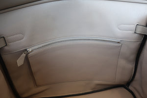HERMES／エルメス バーキン35 トゴ トゥルティエールグレー □M刻印 ハンドバッグ 700070013