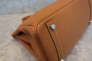 HERMES／エルメス バーキン30 トゴ ゴールド □K刻印 ハンドバッグ 700090082