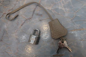 HERMES／エルメス バーキン35 トゴ トゥルティエールグレー □M刻印 ハンドバッグ 700070013