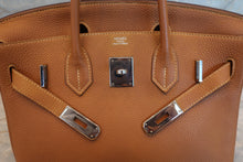 將圖片載入圖庫檢視器 HERMES／エルメス バーキン30 トゴ ゴールド □K刻印 ハンドバッグ 700090082
