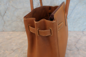 HERMES／エルメス バーキン30 トゴ ゴールド □K刻印 ハンドバッグ 700090082