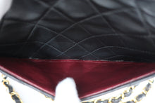 Load image into Gallery viewer, CHANEL Matelasse Double Flap Double Chain shoulder bag Lambskin Black/Gold hardware Shoulder bag 800090147
