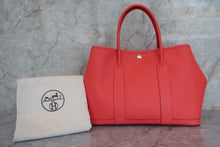 Load image into Gallery viewer, HERMES GARDEN PARTY PM Epsom leather Rose jaipur Y Engraving Tote bag 600050207
