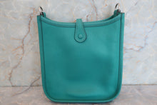 Load image into Gallery viewer, HERMES EVELYNE TPM Epsom leather Blue paon A Engraving Shoulder bag 600060180
