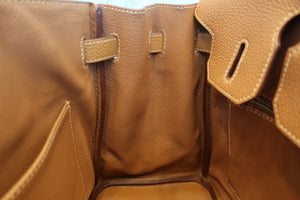 HERMES／エルメス バーキン30 トゴ ゴールド □K刻印 ハンドバッグ 700090082