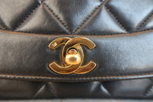 画像をギャラリービューアに読み込む, CHANEL/シャネル ダイアナマトラッセチェーンショルダーバッグ ラムスキン ブラック/ゴールド金具 ショルダーバッグ 800040126
