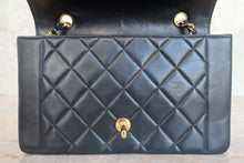 画像をギャラリービューアに読み込む, CHANEL/シャネル ダイアナマトラッセチェーンショルダーバッグ ラムスキン ブラック/ゴールド金具 ショルダーバッグ 800040126
