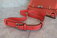 将图片加载到图库查看器，HERMES JYPSIERE 28 Clemence leather Rose jaipur/Sanguine T刻印 Shoulder bag 800070004
