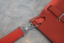 将图片加载到图库查看器，HERMES JYPSIERE 28 Clemence leather Rose jaipur/Sanguine T刻印 Shoulder bag 800070004

