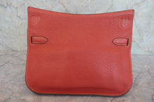 将图片加载到图库查看器，HERMES JYPSIERE 28 Clemence leather Rose jaipur/Sanguine T刻印 Shoulder bag 800070004
