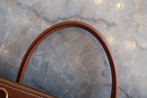 HERMES／エルメス ボリード35 クシュベル ゴールド 〇Z刻印 ショルダーバッグ 700080086