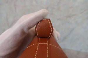 HERMES／エルメス ボリード35 クシュベル ゴールド 〇Z刻印 ショルダーバッグ 700080086