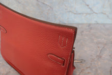 将图片加载到图库查看器，HERMES JYPSIERE 28 Clemence leather Rose jaipur/Sanguine T刻印 Shoulder bag 800070004
