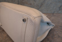 將圖片載入圖庫檢視器 HERMES／エルメス バーキン35 トリヨンクレマンス ホワイト □L刻印 ハンドバッグ 700070141
