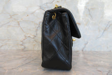 将图片加载到图库查看器，CHANEL/香奈儿 迷你CF 单盖 链条包 羊皮 Black/Gold hadware(黑色/金色金属) 肩背包 700060218
