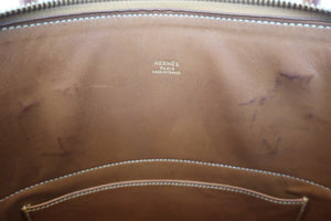 HERMES／エルメス ボリード35 クシュベル ゴールド 〇Z刻印 ショルダーバッグ 700080086