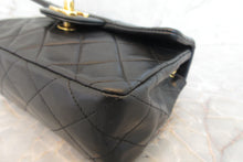 将图片加载到图库查看器，CHANEL/香奈儿 迷你CF 单盖 链条包 羊皮 Black/Gold hadware(黑色/金色金属) 肩背包 700060218
