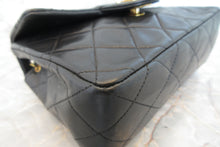 将图片加载到图库查看器，CHANEL/香奈儿 迷你CF 单盖 链条包 羊皮 Black/Gold hadware(黑色/金色金属) 肩背包 700060218

