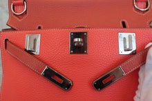 将图片加载到图库查看器，HERMES JYPSIERE 28 Clemence leather Rose jaipur/Sanguine T刻印 Shoulder bag 800070004
