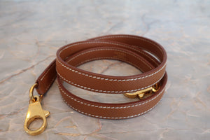 HERMES／エルメス ボリード35 クシュベル ゴールド 〇Z刻印 ショルダーバッグ 700080086