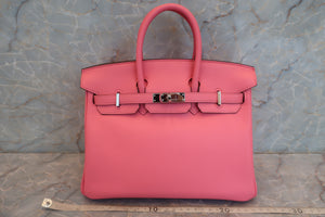 HERMES BIRKIN 25 Swift leather Rose azalee C刻印 Hand bag 600090247