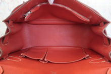 将图片加载到图库查看器，HERMES JYPSIERE 28 Clemence leather Rose jaipur/Sanguine T刻印 Shoulder bag 800070004
