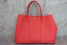 Load image into Gallery viewer, HERMES GARDEN PARTY PM Epsom leather Rose jaipur Y Engraving Tote bag 600050207

