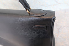 將圖片載入圖庫檢視器 HERMES／エルメス ケリー32 アルデンヌ ブラック 〇T刻印 ショルダーバッグ 800020222
