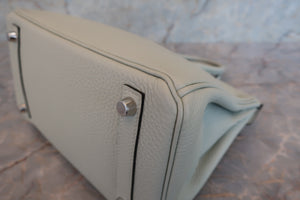 HERMES／エルメス バーキン25 トゴ グリネヴェ B刻印 ハンドバッグ 700070061
